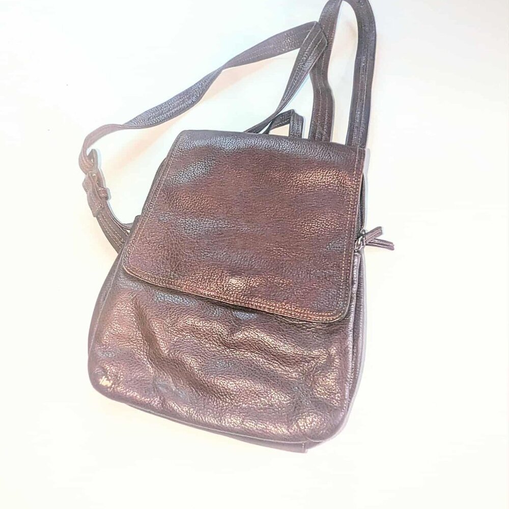Tignello‎ Geniune Leather Backpack Brown